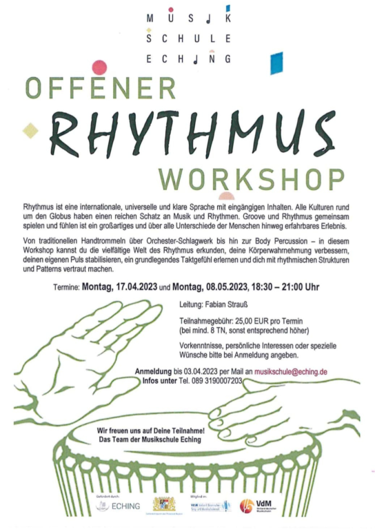 offener Rhythmus Workshop